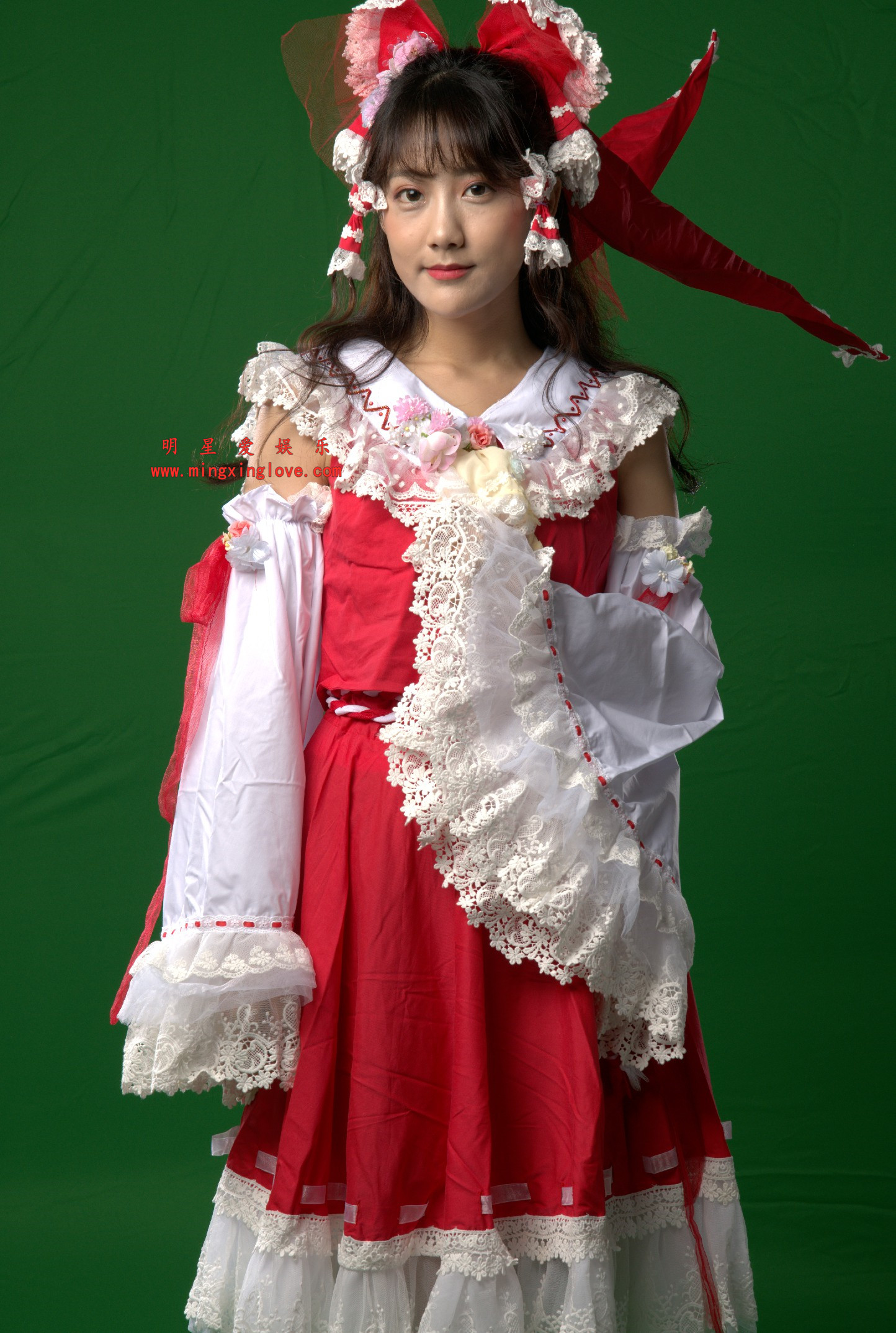 李艺彤综艺《二次元》COS东方Project定妆照,cosplay造型,单张80M左右,放大可看清肌肤纹理,高清8K分辨率原图无修生图下载(至尊)-明星爱娱乐